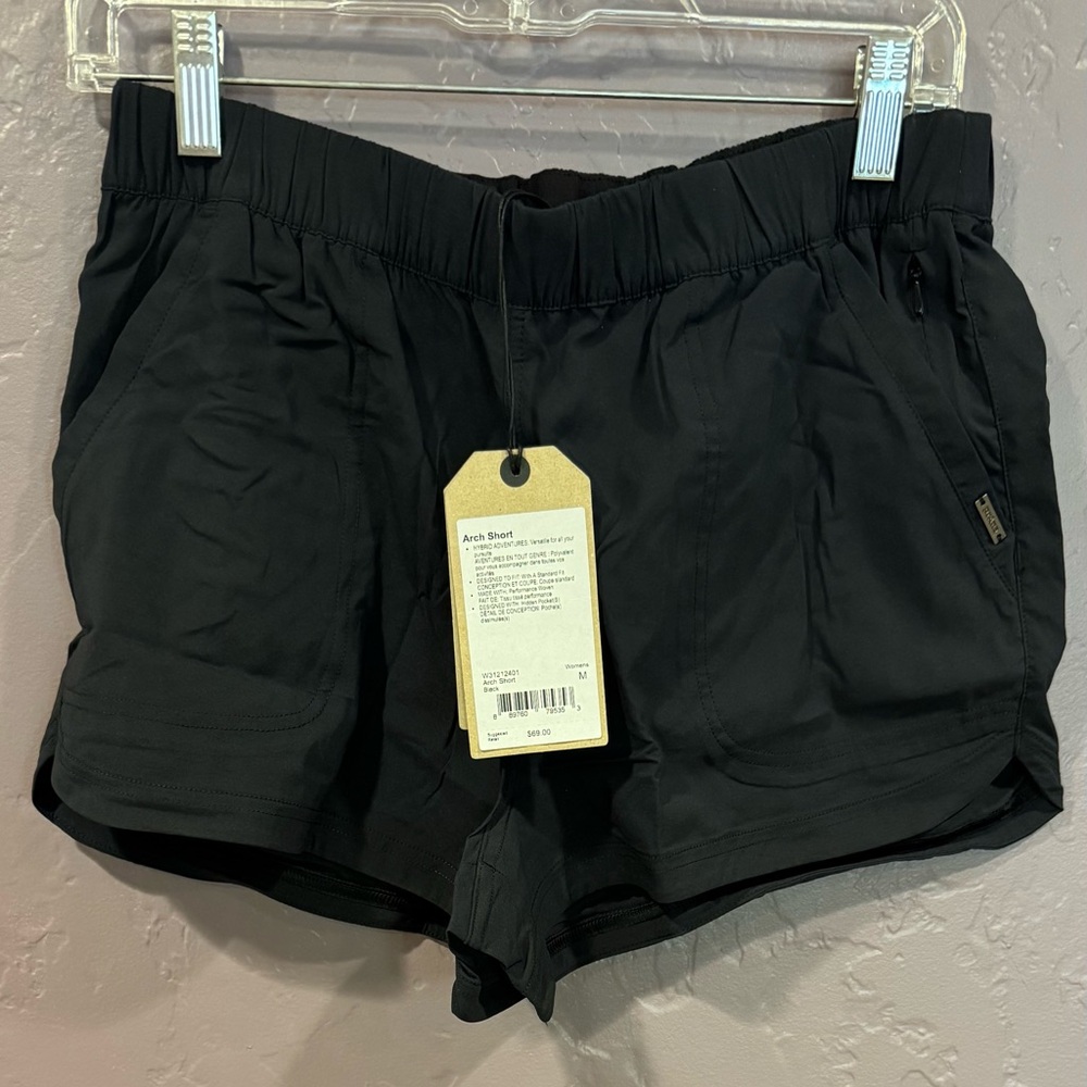Prana Black Arch Shorts - Picture 9 of 9